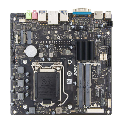 ����������� ����� WEIBU [WB H510] WB H510 (LGA1200 10-11Gen (TDP 65W), H510, SO-DDR4(2666MHz)x2, 1xM.2-M 2260/2280,1xM.2-E 2230, 2xSATA3, 4xUSB 3.0, 1xCOM, 1xHD