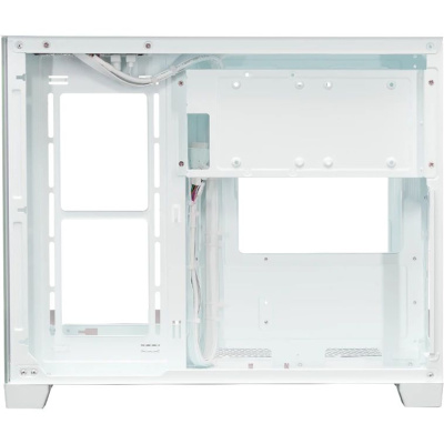 ������ XASTRA QW500M 6ARGB-C10-UC White mATX/Aquarium/Screewless/ 6x120mm ARGB PWM FM fans/Argb+PWM HUB 10port/Type-C/ QW500M-6FM12A-C10-UC-WH