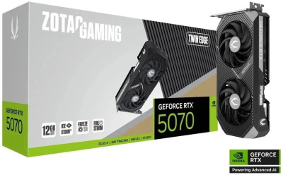 ���������� Zotac NVIDIA GeForce RTX 5070 Twin Edge 12Gb (ZT-B50700E-10P) Ret