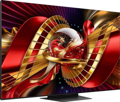 ��������� 75" TCL 75C8L SQD-Mini LED QLED, 4K Ultra HD, ����� ��, Google TV, ������
