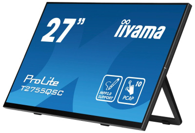 ������� Iiyama 27" ProLite T2755QSC-B1 ������ IPS LED