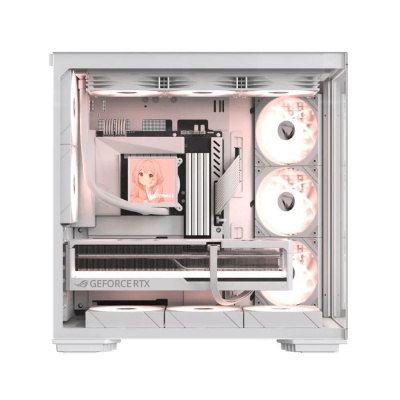 ����������� ������ Formula V Line Crystal Z7 PA White, ATX, TYPE-C*1, USB3.0*1, Front+Side Glass, SIDE 3x PERFORMANCE ARGB, REAR 2x PERFORMANCE ARGB