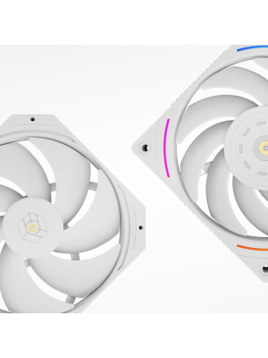����� Thermalright Royal Pretor 130 Ultra White (4-pin PWM, 158mm, Ni/Cu, 7x6mm, 1x120mm ARGB +1x130mm, 69CFM/81.88CFM, 27dBA/28.3dBA, 2150RPM/1750RPM, S: 1200, 1700, 1851, 115X, 2011, 2066, AM4, AM5, white)