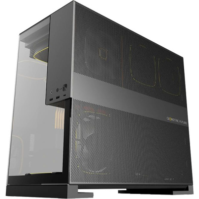 ������ Geometric Future Model 5 Black Gray with fans / mid tower, E-ATX / 5x140mm ARGB fans / 1AM5WKBK02100