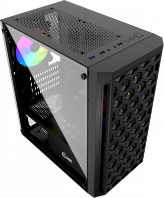 ������ Powercase Mistral Micro T3B Black mATX, Mini-ITX, Midi-Tower, ��� ��, � �����, ���������, Audio, USB 3.0, 2xUSB 2.0 (CMIMTB-L3)