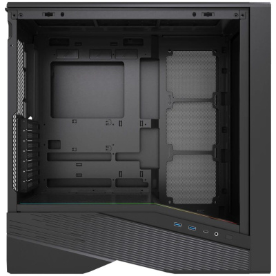 ������ Powercase Intro, TG, Type-C, W/O Fans, ������, ATX  (CJ235IB-F0)