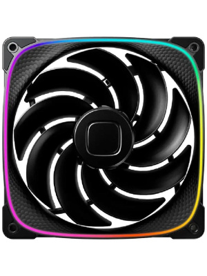 �������� ������������ (3 ��.) Geometric Future Squama 2503RB-14 Reverse Black / 140mm, PWM, 2100 RPM, 71.80 CFM, 34.0 dBA, 5V ARGB / 1F2503R314000