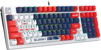 ���������� A4Tech Bloody S98 Sports Navy BLMS Plus ������������ �����/����� USB for gamer(S98 SPORTS NAVY BLMS RED PLUS)