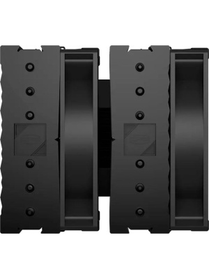 ����� ��� ���������� PCCooler RT620 ARGB BK (250W, 4-pin PWM, 157mm, Al/Cu, 6x6mm, 2x120mm, 73.32CFM, 34.9dBA, 2200RPM, S: 1851/1700/1200/115X,AM5/AM4, black)