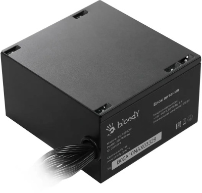 ���� ������� Bloody ATX 500W BD-PS500W 80 PLUS WHITE (20+4pin) APFC 120mm fan 6xSATA RTL
