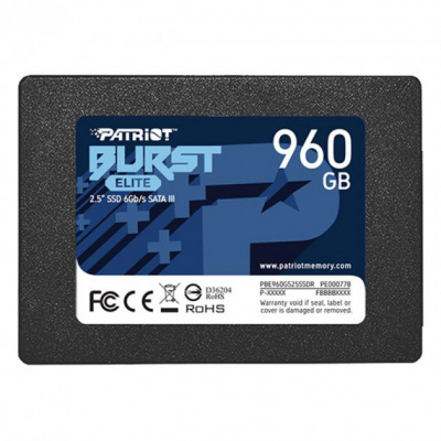 SSD  PATRIOT Burst Elite 960 GB PBE960GS25SSDR