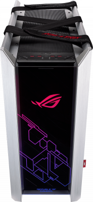 ������ ASUS ROG Strix Helios GX601 White E-ATX, ATX, mATX, Mini-ITX, Midi-Tower, ��� ��, � �����, ���������, 4xUSB 3.1, USB Type-C, Audio
