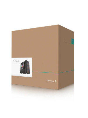 ������ Deepcool CH560 ��� ��, ������� ���� (���������� ������), 3x140�� ARGB ���������� ������� � 1x120�� ARGB ���������� �����, ������, ATX