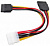  VCOM Molex - 2x SATA (VPW7572)