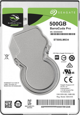 ������� ���� 500Gb SATA-III Seagate Barracuda Pro (ST500LM034)