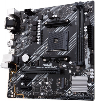   Asus PRIME A520M-E Soc-AM4 AMD A520 2xDDR4 mATX AC`97 8ch(7.1) GbLAN RAID+VGA+DVI+HDMI  OEM