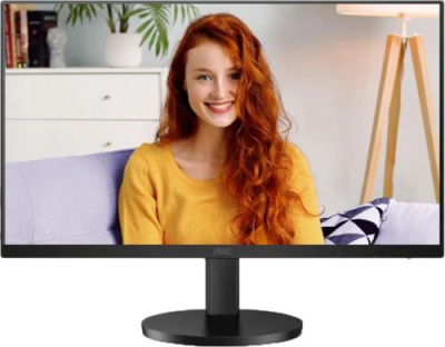 ������� 27" AOC U27U3CV Black (4K, Nano IPS, 3840x2160, 60Hz, 4 ms, 178�/178�, 400 cd/m, 1300:1 50M:1,2xHDMI 2.0, +DisplayPort 1.4,  DP Out, 4 x USB3.2 type A Gen2, USB-C Docking  (96��), LAN, SPK, Pivot)