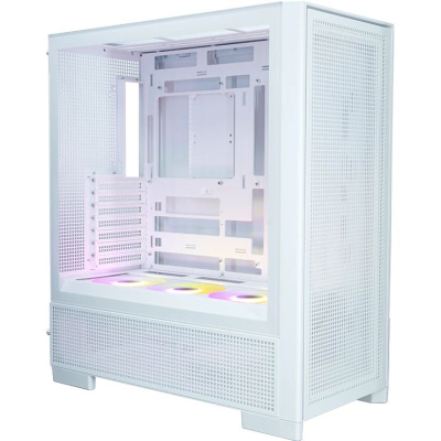 ������ XASTRA  A700 3ARGB-C10-UC White ATX/Mesh/ 1x360mm ARGB PWM /Argb+PWM HUB 10port/ Type-C / A700-1FA36A-C10-UC-WH
