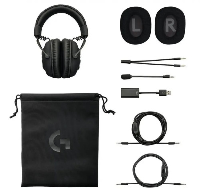 ��������� ��������� Logitech G PRO X, Mini jack/USB, ������ 981-000819
