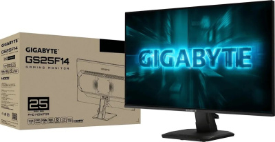 ������� Gigabyte 25" GS25F14 FHD IPS LED 144Hz, ������ (20VM0-GS25F14BM-1EUS)