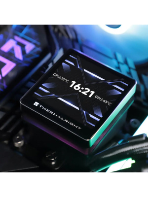 ������� �������� ���������� Thermalright Grand Vision 360 ARGB Black / 3x120mm ARGB PWM Fans / TRGV360AB
