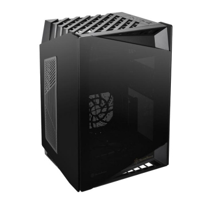  Silverstone SST-LD03B-AF TO-LD03-BK-GLASS AND AIR FLOW VENT-SST