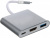 - USB3.1 TypeCm -->HDMI+USB3.0 +PD charging 4K@30Hz, Telecom<TUC010>