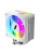 Кулер 1STPLAYER CRYO CY12L White / 4HPx6mm, single tower, 1x120mm ARGB fan, 750-1900 RPM, 57.6 CFM, 38.2 dBA / CY12L-WH Кулер 1STPLAYER CRYO CY12L White / 4HPx6mm, single tower, 1x120mm ARGB fan, 750-1900 RPM, 57.6 CFM, 38.2 dBA / CY12L-WH
