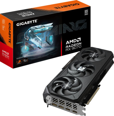 ���������� Gigabyte AMD Radeon RX 9070 Gaming 16Gb (GV-R9070GAMING-16GD 1.0) Ret
