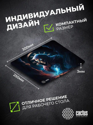 ������ ��� ���� Cactus Time 300x250x3�� (CS-MPC-D14M)