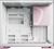 ������ Geometric Future Model 5 White/Pink