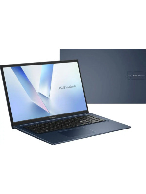 ������� ASUS Vivobook 17 X1704MA-AU035, 17.3" (1920x1080) IPS/Intel Core 7 350/16 �� DDR5/512 �� SSD/Intel Graphics/��� �������, ����� (90NB17V2-M001D0)