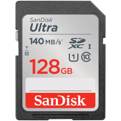   SanDisk Ultra SDXC Class 10 UHS-I U1 128Gb 140 MB/s