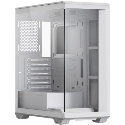 ������ XASTRA Q600-0F White ATX/Aquarium/Screewless/no fans/ Q600-0F-WH