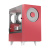 Корпус ПК без блока питания WIZMAX EM1, Mini-Tower, Woofer Red Корпус ПК без блока питания WIZMAX EM1, Mini-Tower, Woofer Red
