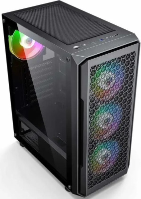������ Accord 3338 ������ ��� �� ATX 1xUSB2.0 1xUSB3.0 1xUSB3.1 audio bott PSU