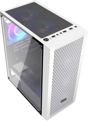 ������ �� PcCooler MA100 Mesh Wh, Midi-Tower, ��� ��, ����� (C3-A510WHP3-GL)