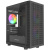 ������ Powercase Mistral Micro EM18, Tempered Glass, 2x140mm + 1�120mm ARGB PWM fan, ������, mATX  (CMMEM18B-A3)