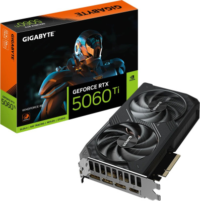 ���������� Gigabyte NVIDIA GeForce RTX 5060 Ti Windforce 8Gb (GV-N506TWF2-8GD)