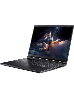 ������� Acer Nitro V 16S ANV16-I31-71BH, 16" (2560x1600) IPS 165 ��/Intel Core 7 240H/16 �� DDR5/512 �� SSD/NVIDIA GeForce RTX 5060 ��� ��������� (8 ��)/��� �������, ������ (NH.U5CCD.002)