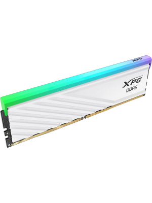 ����������� ������ ADATA LANCER BLADE RGB DDR5 DIMM 16GB 5600MHz 2*8GB 46-45-45 1.1V WHITE DUAL TRAY