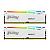   Kingston 32GB 5200MT/s DDR5 CL40 DIMM (Kit of 2) FURY Beast White RGB XMP (KF552C40BWAK2-32)