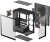 Корпус DeepCool CG580 4F V2 Black, Midi-Tower, без БП, черный R-CG580-BKADA4-G-2 Корпус DeepCool CG580 4F V2 Black, Midi-Tower, без БП, черный R-CG580-BKADA4-G-2