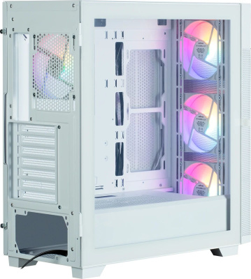 ������ Zalman S5 NEO White, Midi-Tower, ��� ��, �����
