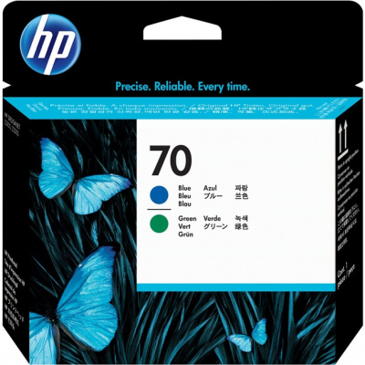 ���������� ������� HP 70 C9408A Blue and Green printhead