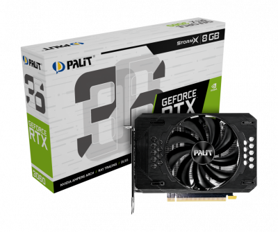  Palit nVidia GeForce RTX 3060 Palit StormX 8Gb  NE63060019P1-190AF