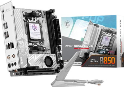 ����������� ����� MSI MPG B850I EDGE TI WIFI, SocketAM5, AMD B850, mini-ITX, Ret
