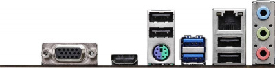 ����������� ����� ASROCK H610M-HVS, LGA 1700, Intel H610, mATX, Ret