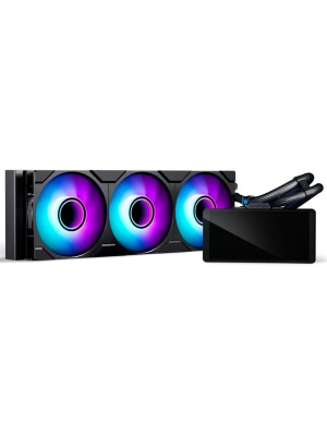 ������� �������� ���������� Phanteks Glacier One 360M25 G2 6� LCD / Black / 3x120mm M25 G2 PWM ARGB Fans / PH-GO360M25G2LCD_DBK01