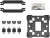 Кулер для процессора ID-COOLING SE-904-XT BLACK (Soc AM4/AM5/1851/1700/1200, 100mm, 2500rpm, 29.1 дБ, 180W, PWM 4-pin, Al+Cu) (SE-904-XT BLACK) Кулер для процессора ID-COOLING SE-904-XT BLACK (Soc AM4/AM5/1851/1700/1200, 100mm, 2500rpm, 29.1 дБ, 180W, PWM 4-pin, Al+Cu) (SE-904-XT BLACK)